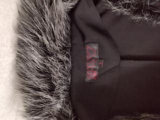 Chaqueta fiesta con cuello pelo