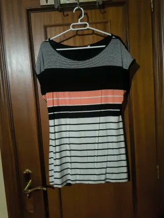 Camiseta de rayas casual