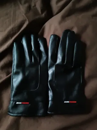 Guantes de piel para hombre