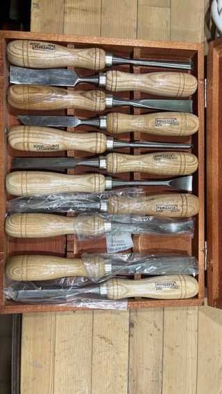 Caja 12 formones Powerfix