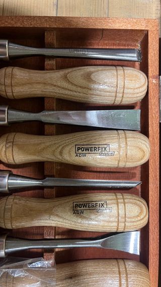 Caja 12 formones Powerfix