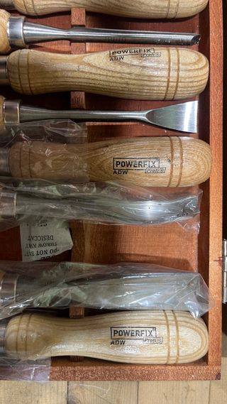 Caja 12 formones Powerfix