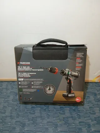 Parkside Taladro Atornillador 12V Recargable 5 ah