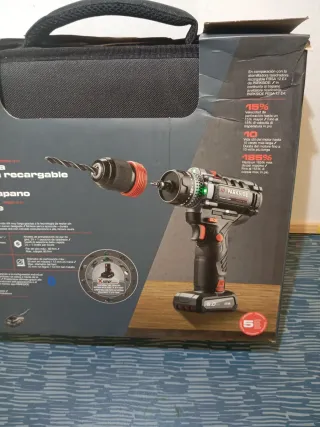 Parkside Taladro Atornillador 12V Recargable 5 ah