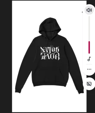 Sudadera Natos y Waor Negra