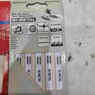 Paquete Sierras Calar AEG Bi-Metal Metal