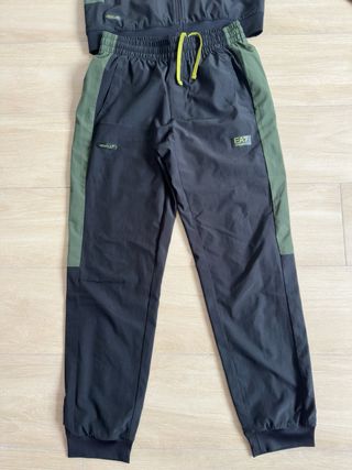 Chándal Emporio Armani Negro y Verde