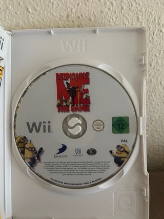 Juego Wii Gru: Mi Villano Favorito