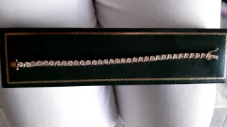 Pulsera oro circonitas