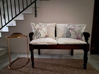 Banco recibidor de madera