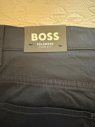 Pantalón Boss Delaware Slim Fit Gris