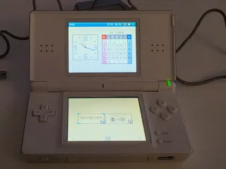 Nintendo DS Lite Bianca con Caricatore