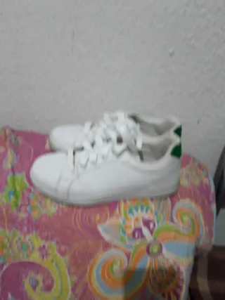 Zapatillas Kappa Talla 8 Unisex Blancas