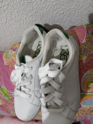 Zapatillas Kappa Talla 8 Unisex Blancas