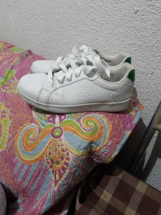 Zapatillas Kappa Talla 8 Unisex Blancas