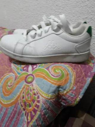 Zapatillas Kappa Talla 8 Unisex Blancas