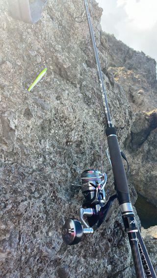 Equipo de pesca spinning