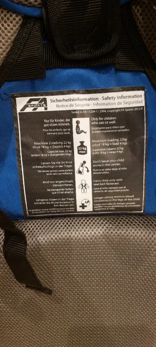 Mochila Portabebés Montaña