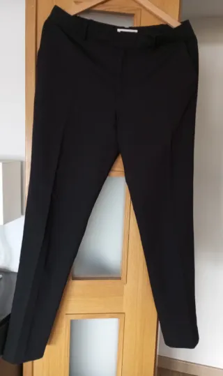 Pantalón vestir negro mujer