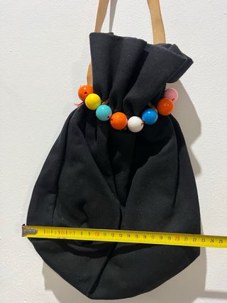 3 Bolsos de tela ,con detalles