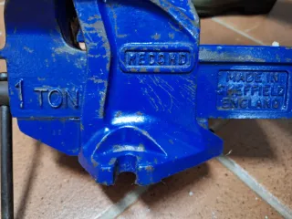 Torno de banco Record Sheffield England Nº  1