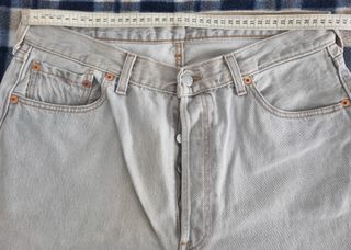 Jeans Levis 501 uomo W35 L34 Levi Strauss cotone