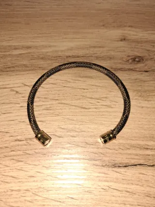 Pulsera Louis Vuitton Marrón y Dorada