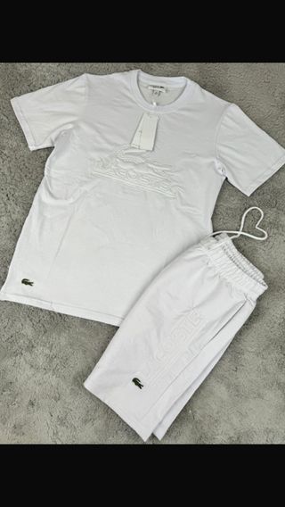 Conjunto Verano Lacoste Blanco