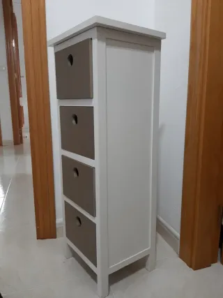 Mueble auxiliar 4 cajones