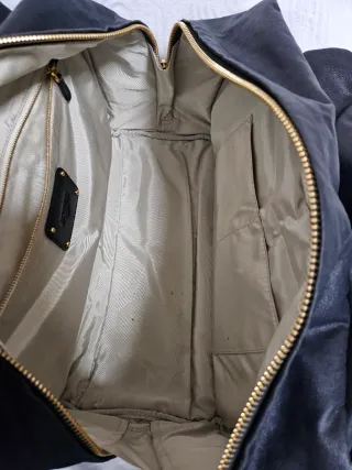 Bolso Loewe Negro Piel  Hebilla Dora