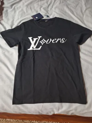 Camiseta Louis Vuitton Hombre Negra