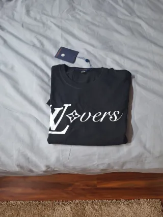 Camiseta Louis Vuitton Hombre Negra