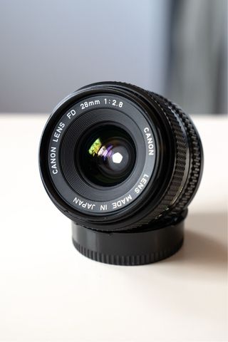 Obiettivo Canon FD 28mm f2.8