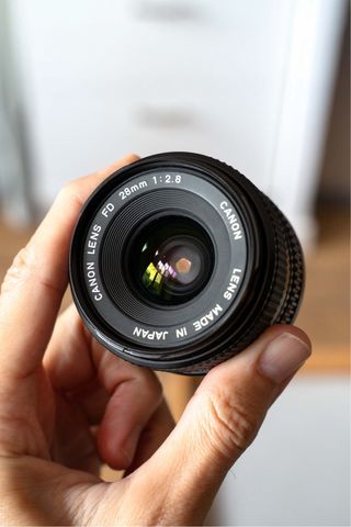 Obiettivo Canon FD 28mm f2.8