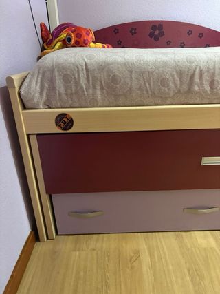 Cama nido con cajones