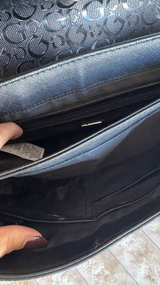 Bolso Guess Negro Logo GG