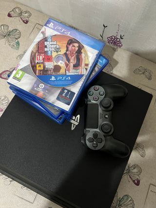 PS4 Pro 1TB + Mando + 6 Juegos