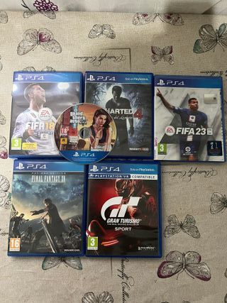 PS4 Pro 1TB + Mando + 6 Juegos