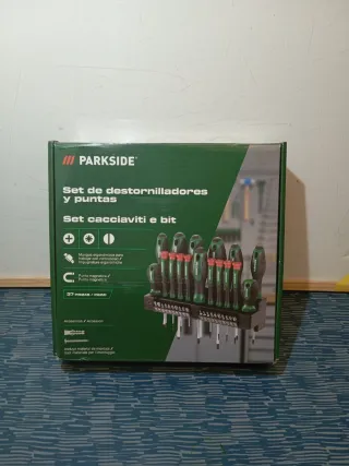 Parkside Set Destornilladores y Puntas