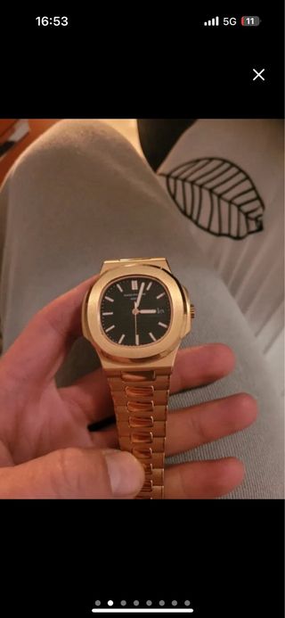 Patek Philippe DoradoNegro fantástica calidad