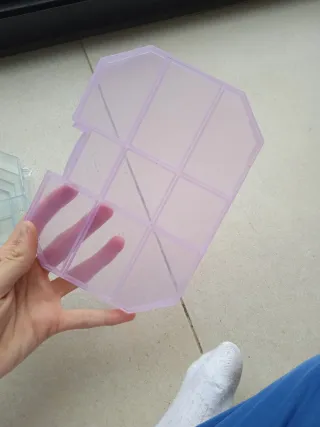 Bolso transparente con estrellas para niños