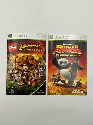 Xbox 360 LEGO Indiana Jones + Kung Fu Panda