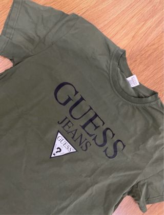 Camiseta Guess verde