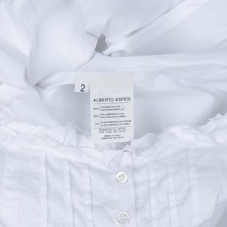 Top Aspesi Cotone tg 40 - S Bianco