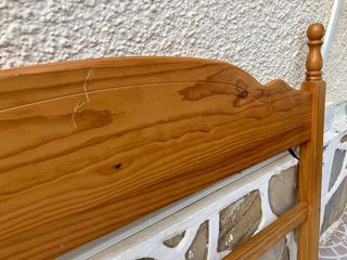 Cabecero de madera provenzal 135cm