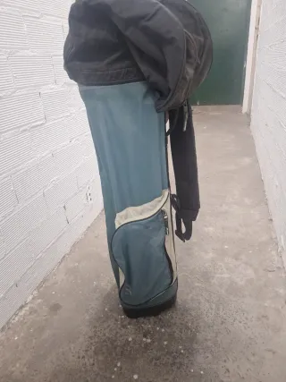 Bolsa de Golf Mizuno Verde y Beige