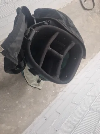 Bolsa de Golf Mizuno Verde y Beige