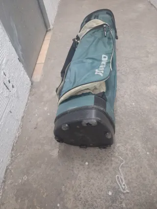 Bolsa de Golf Mizuno Verde y Beige