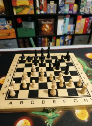 Ajedrez de Madera Plegable