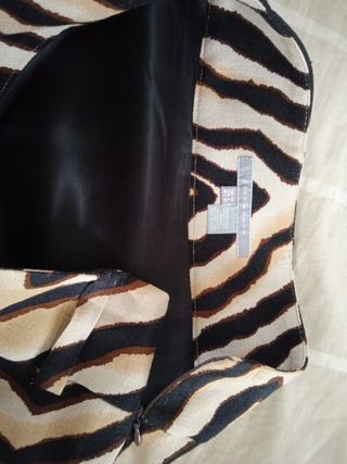 Falda Etnica con forro y bolsillos